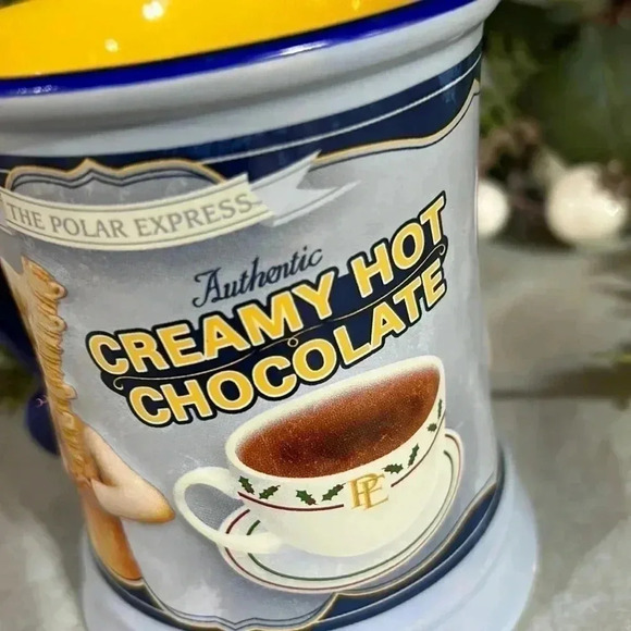 Polar Express Creamy Hot Chocolate Mug Cup - Picture 6 of 9